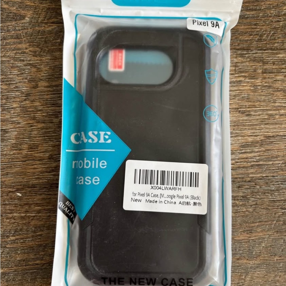 Google Pixel 9A Black Protective Case
